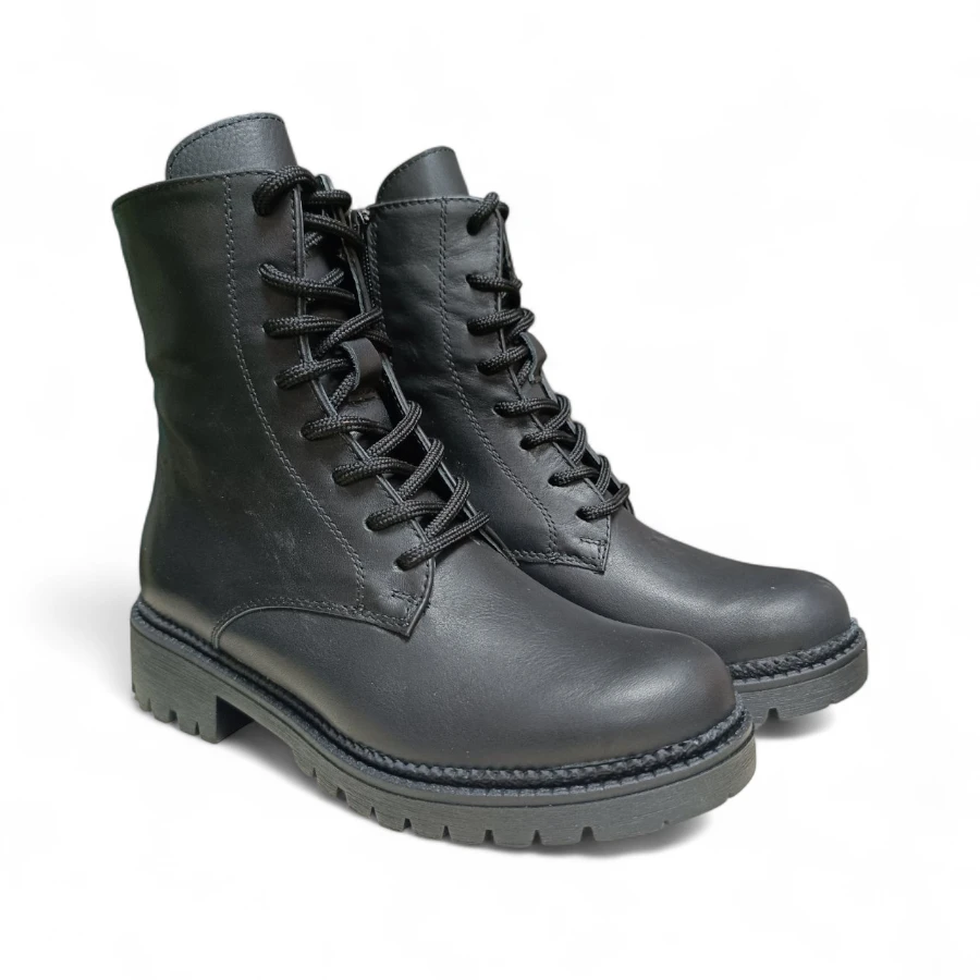 Кожни црни мартинки АРТ.2363 - Image 3