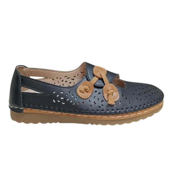 Црни балетанки А18080-1