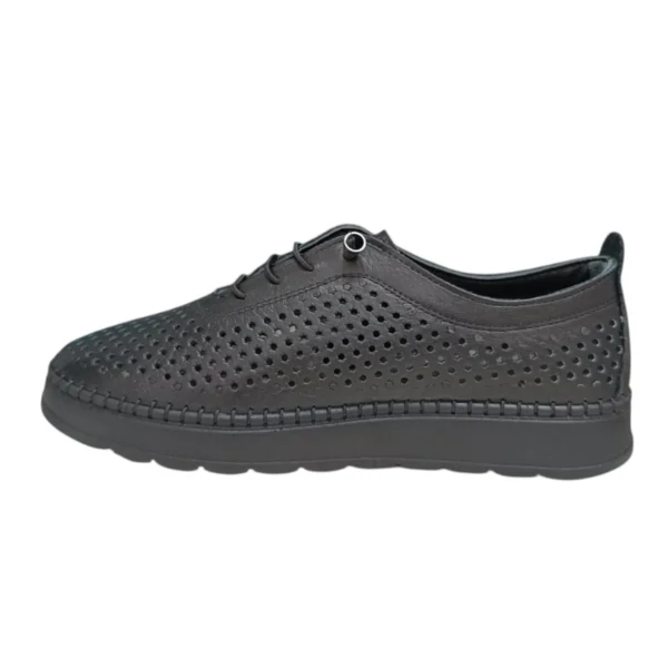 Alternative view of Кожни црни мокасинки 158