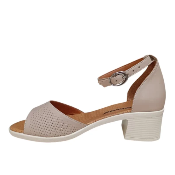 Alternative view of Кожни драп сандали