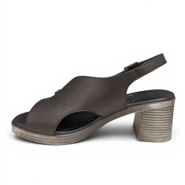 Alternative view of Кожни сандали црни 16117