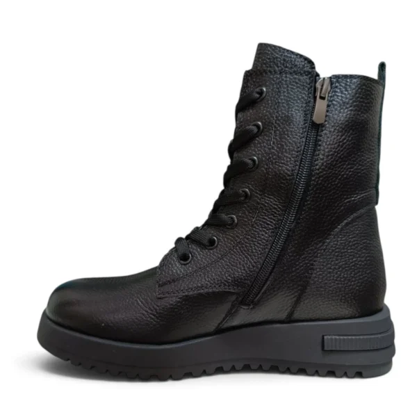 Кожни црни мартинки 488 - втор агол | Trendy Shoes