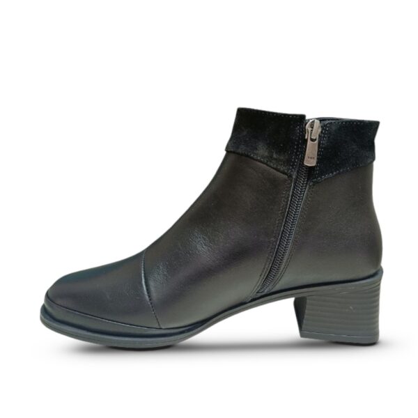 Кожни црни чизми 4396 - втор агол | Trendy Shoes