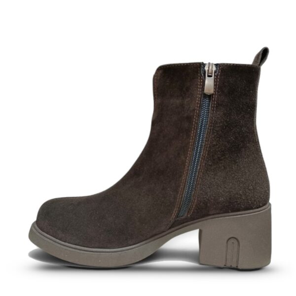 Кожни кафе чизми 5505 - втор агол | Trendy Shoes