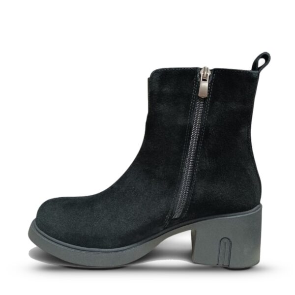 Кожни црни чизми 5505 - втор агол | Trendy Shoes