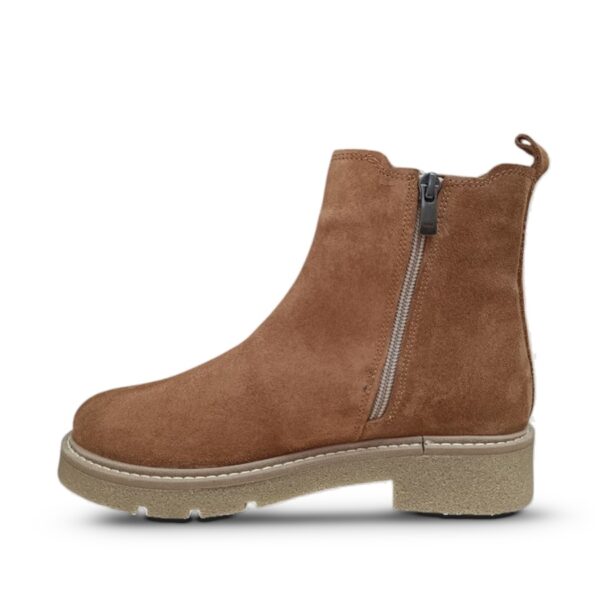 Кожни камел велур чизми 25-112 - втор агол | Trendy Shoes