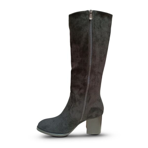 Црни антилоп чизми JW236 - втор агол | Trendy Shoes