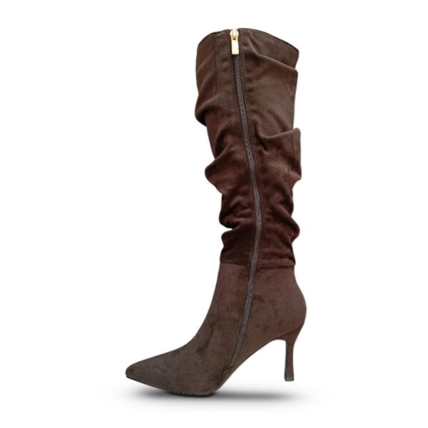 Кафе антилоп чизми В6023-2 - втор агол | Trendy Shoes